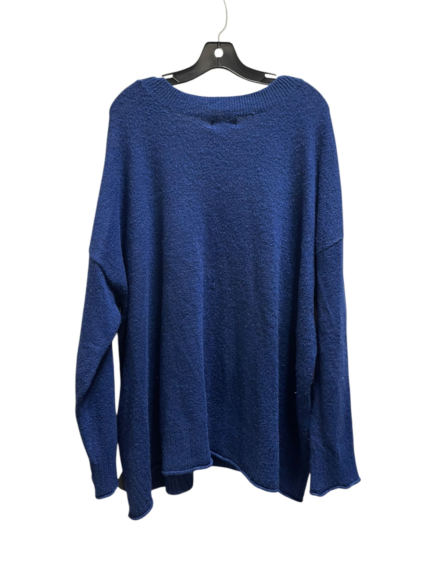 Sweater By Evri In Blue, Size: 4x