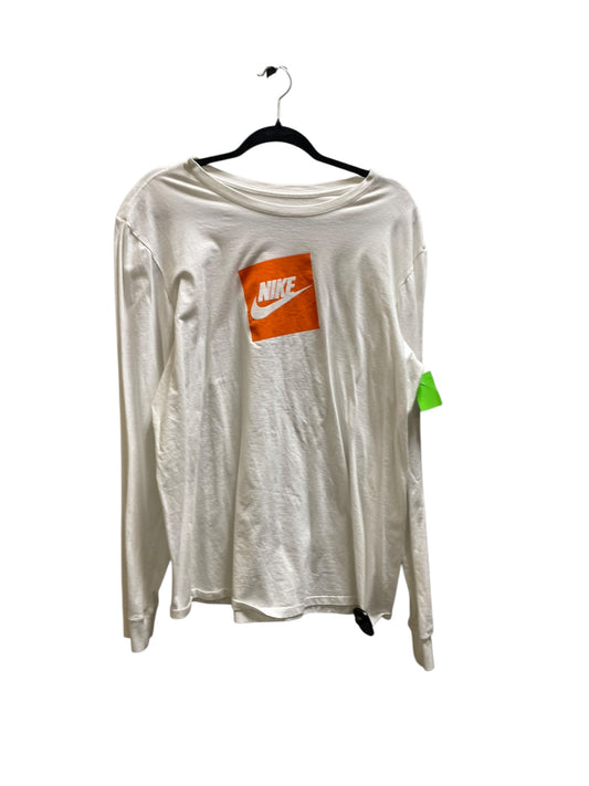 Top Long Sleeve By Nike Apparel In Yellow, Size: Xl