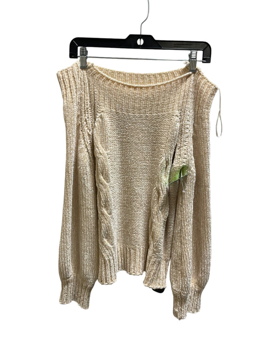 Sweater By Blush In Cream, Size: M