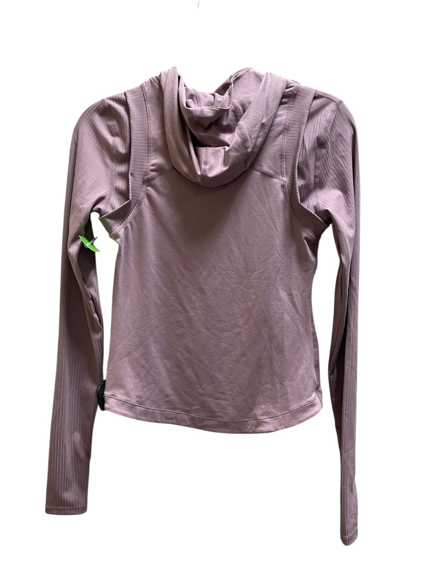 Athletic Top Long Sleeve Hoodie By Free People In Purple, Size: S