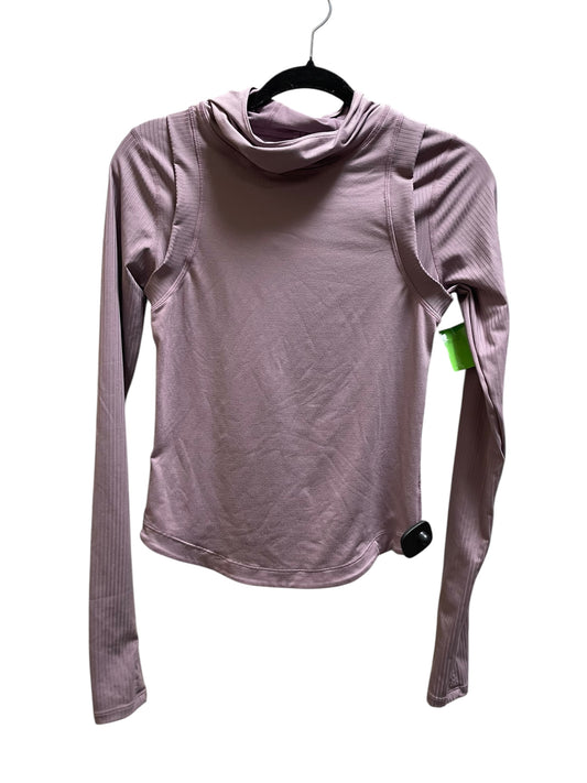 Athletic Top Long Sleeve Hoodie By Free People In Purple, Size: S