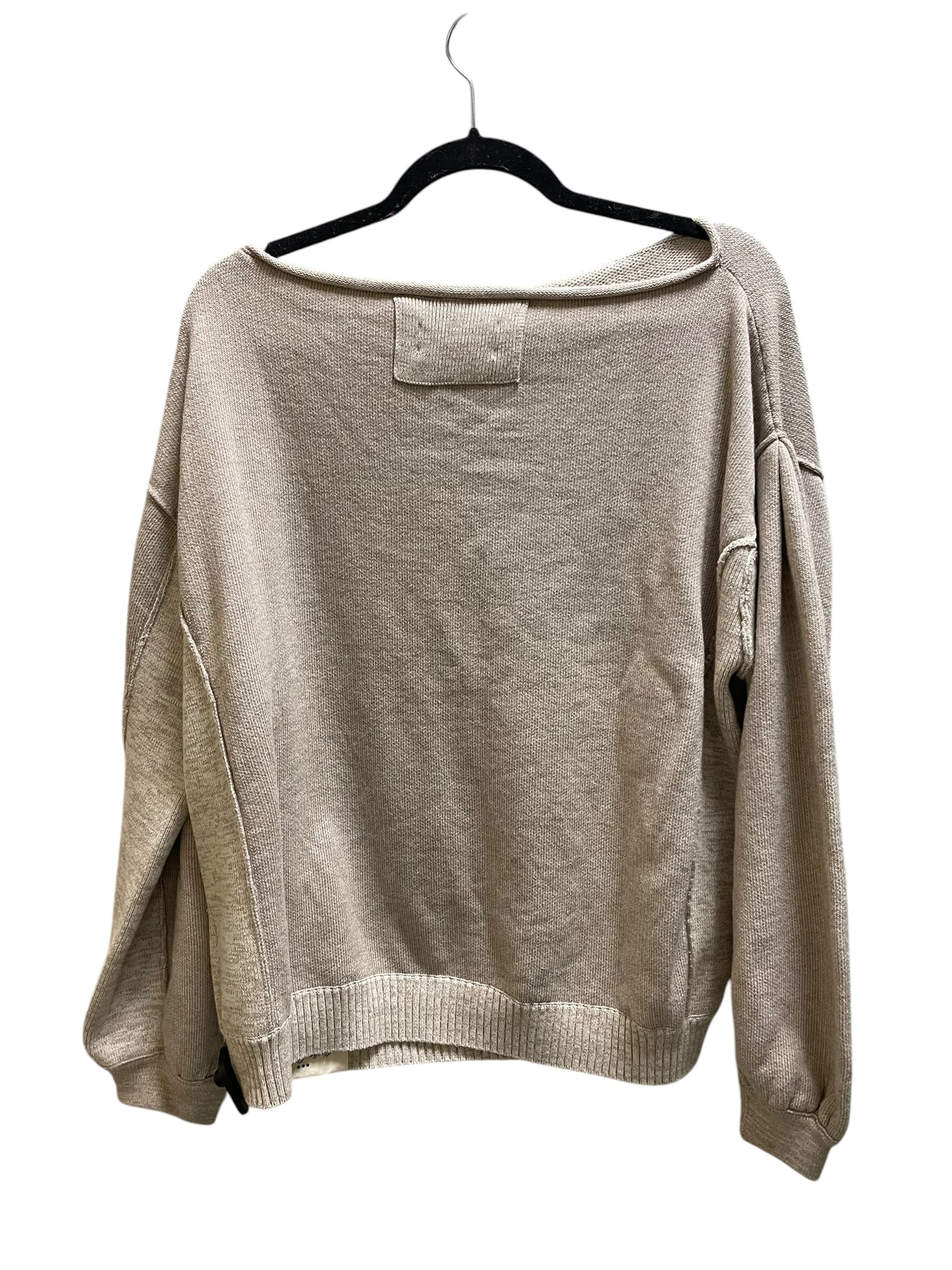 Sweater By We The Free In Tan, Size: S