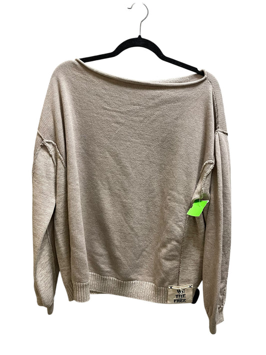 Sweater By We The Free In Tan, Size: S