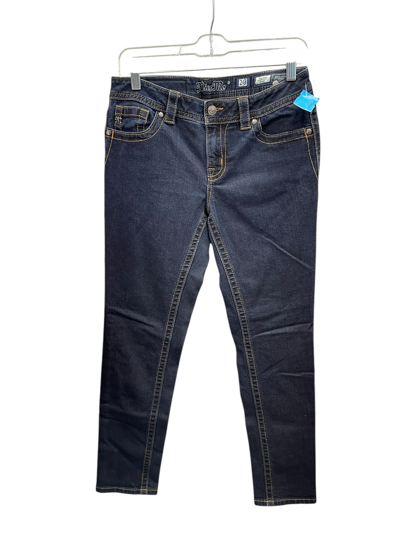 Jeans Straight By Miss Me In Blue Denim, Size: 8