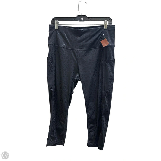 Athletic Leggings By Clothes Mentor In Black, Size: Xl