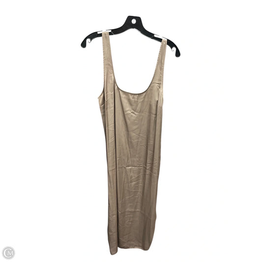 Dress Casual Maxi By Abercrombie And Fitch In Brown, Size: S