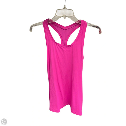 Athletic Tank Top By Clothes Mentor In Pink, Size: L