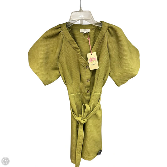Dress Casual Midi By Entro In Green, Size: M