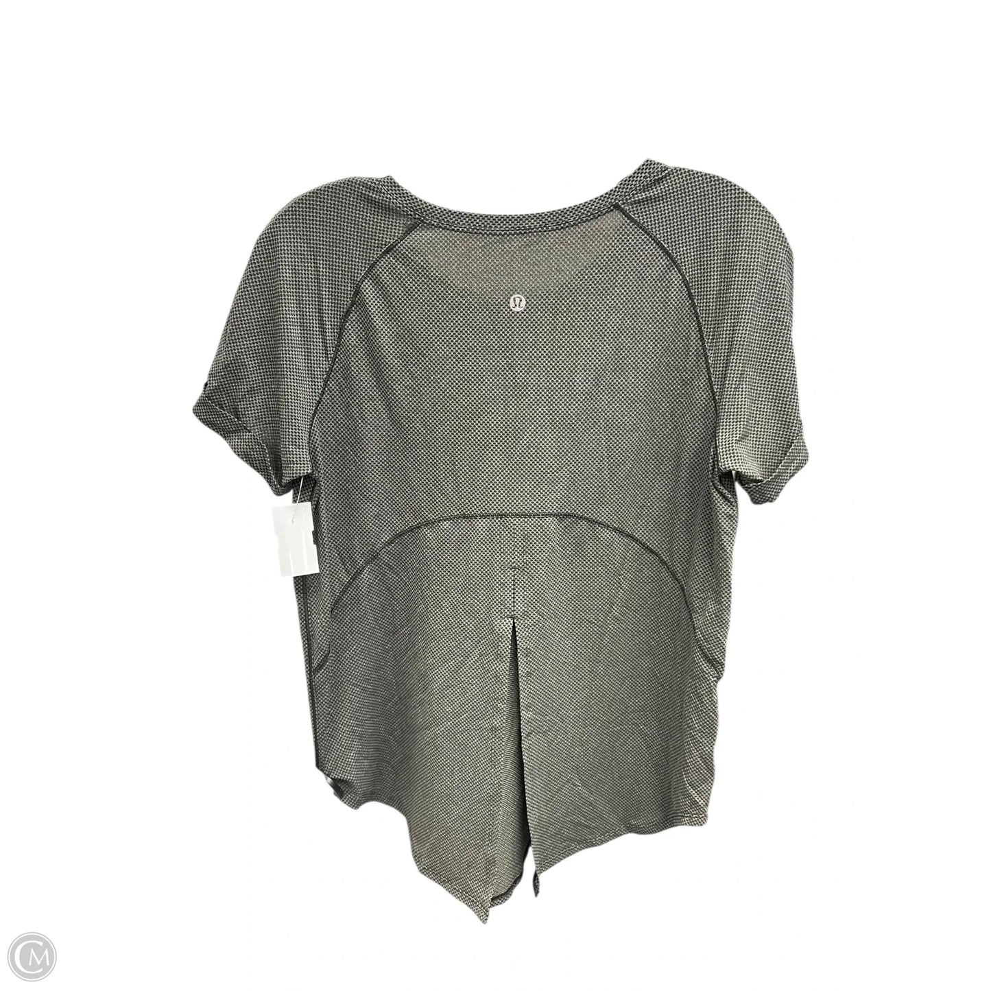 Athletic Top Short Sleeve By Lululemon In Green, Size: S