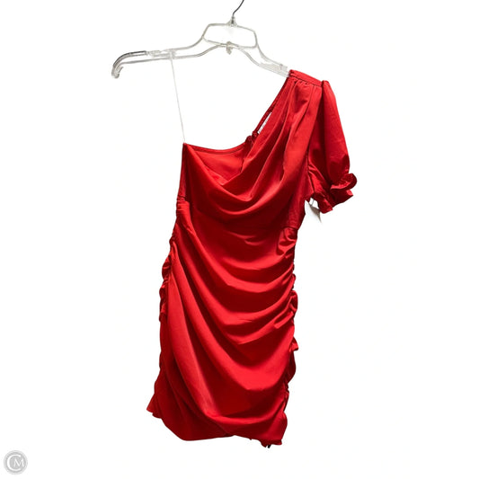Dress Casual Short By Clothes Mentor In Red, Size: Xs