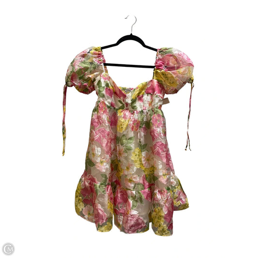 Dress Casual Short By Olivaceous In Multi-colored, Size: M