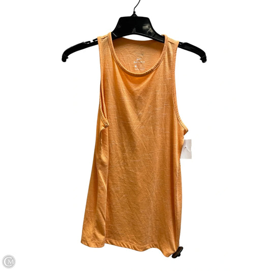 Athletic Tank Top By Nike Apparel In Orange, Size: Xs