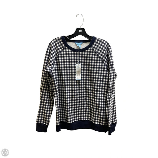 Top Long Sleeve By Draper James In Blue, Size: M