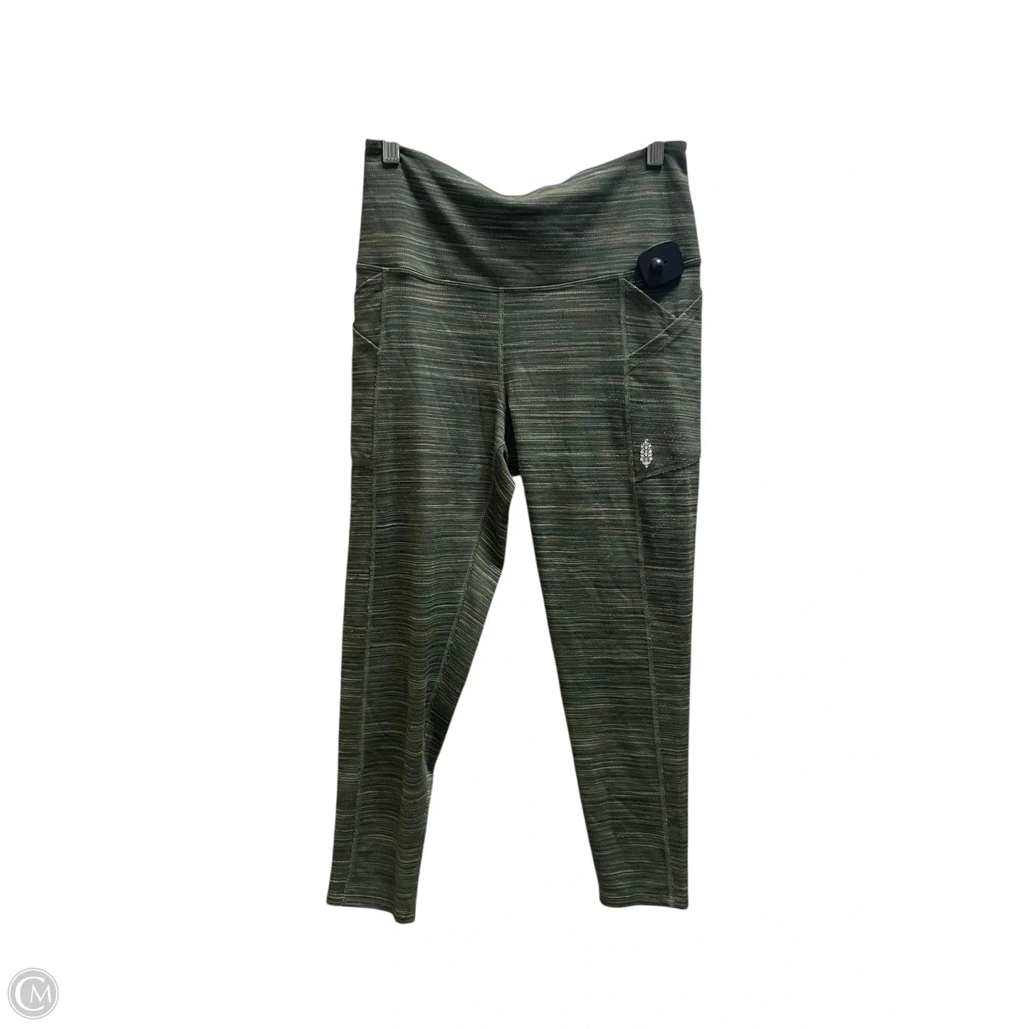 Athletic Leggings By Free People In Green, Size: L