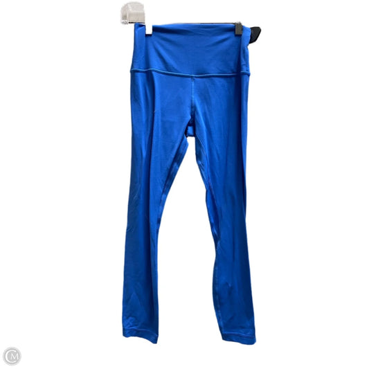 Athletic Bra By Lululemon In Blue, Size: 6