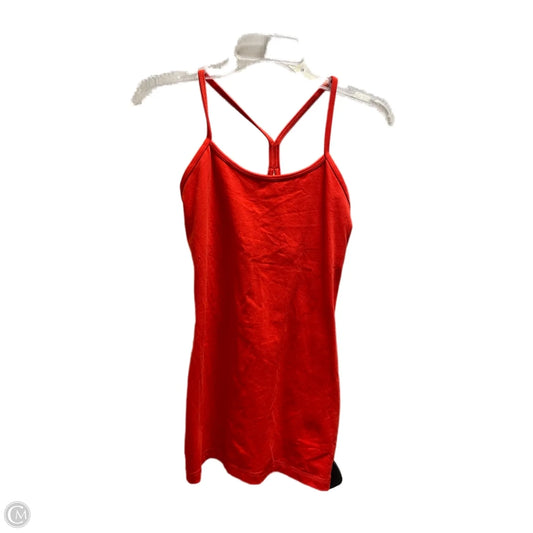 Athletic Tank Top By Lululemon In Red, Size: 6