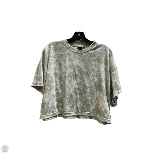 Top Short Sleeve By Mono B In Green, Size: S