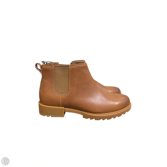 Boots Ankle Flats By Sorel In Brown, Size: 8.5