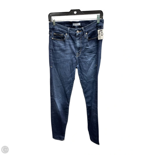 Jeans Skinny By Good American In Blue Denim, Size: 4