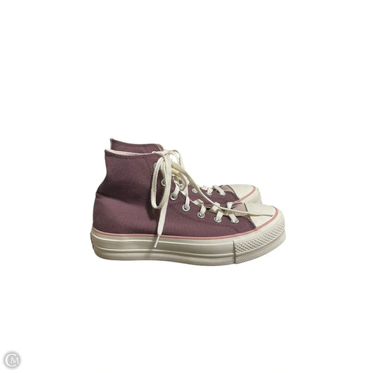 Shoes Sneakers By Converse In Purple, Size: 9