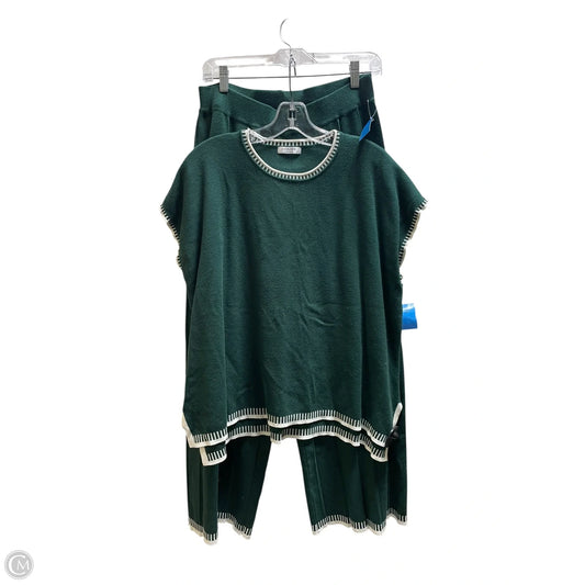 Pants Set 2pc By Clothes Mentor In Green, Size: Xl