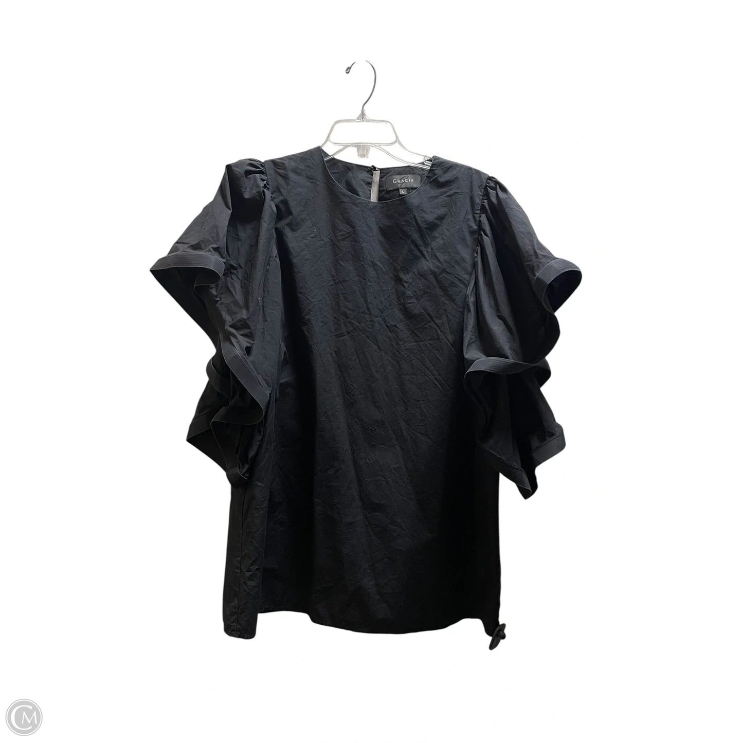 Dress Casual Short By Gracia In Black, Size: L