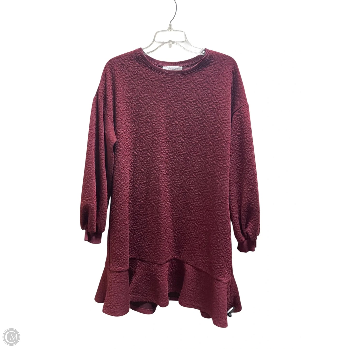 Dress Casual Short By Anthropologie In Red, Size: S