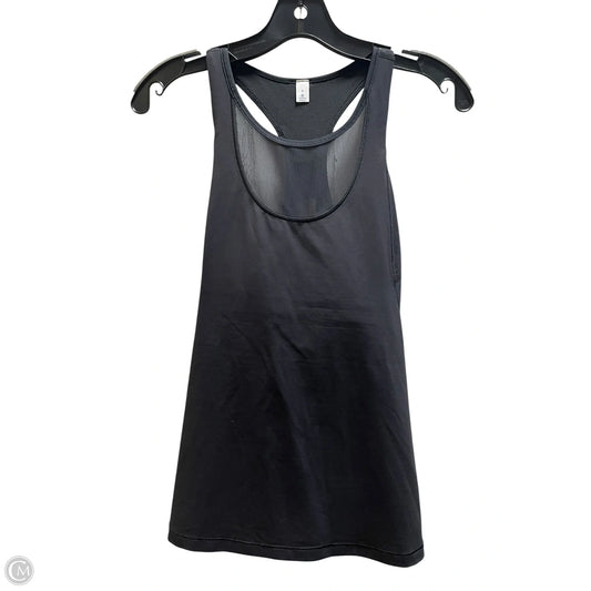 Athletic Tank Top By Lululemon In Black, Size: 8