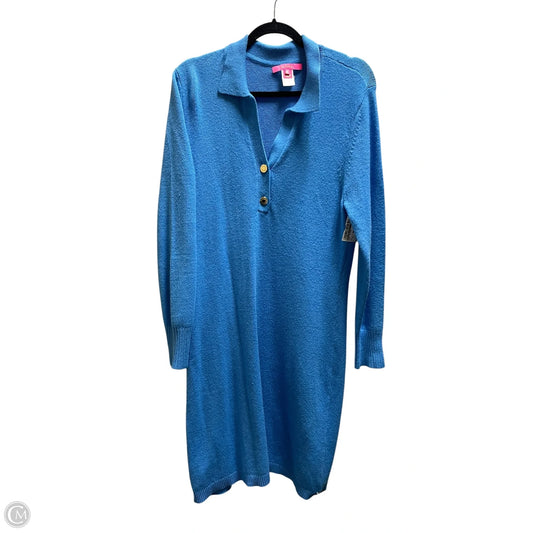 Dress Designer By Lilly Pulitzer In Blue, Size: Xl
