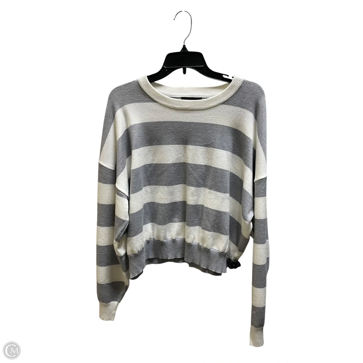Sweater By Arden B In Cream, Size: L