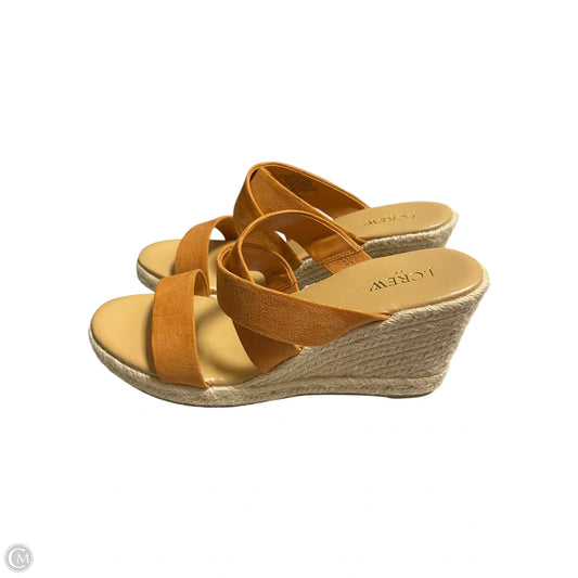 Sandals Heels Block By J. Crew In Brown, Size: 9.5