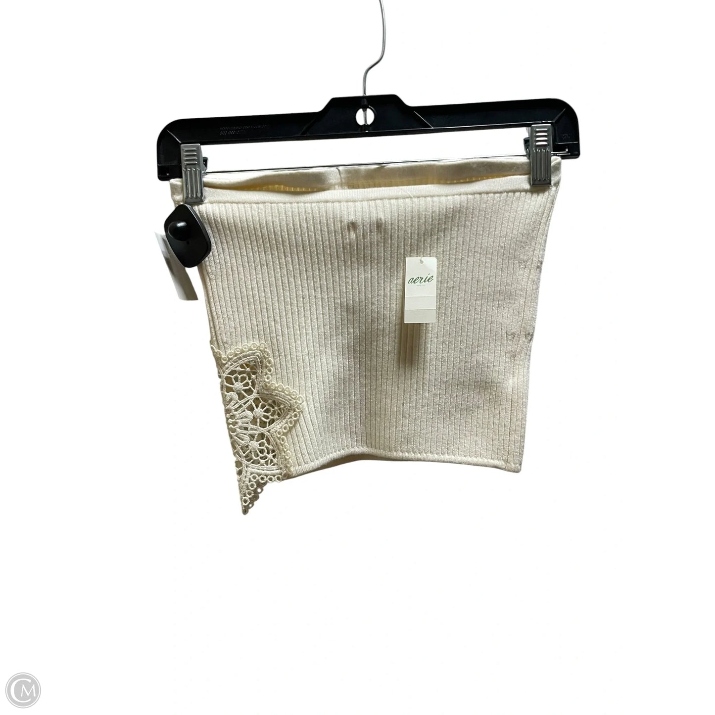 Top Sleeveless By Aerie In Cream, Size: M