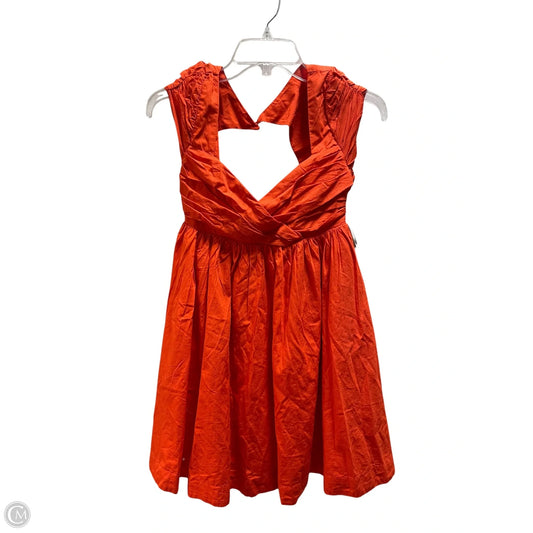 Dress Casual Short By Free People In Orange, Size: S