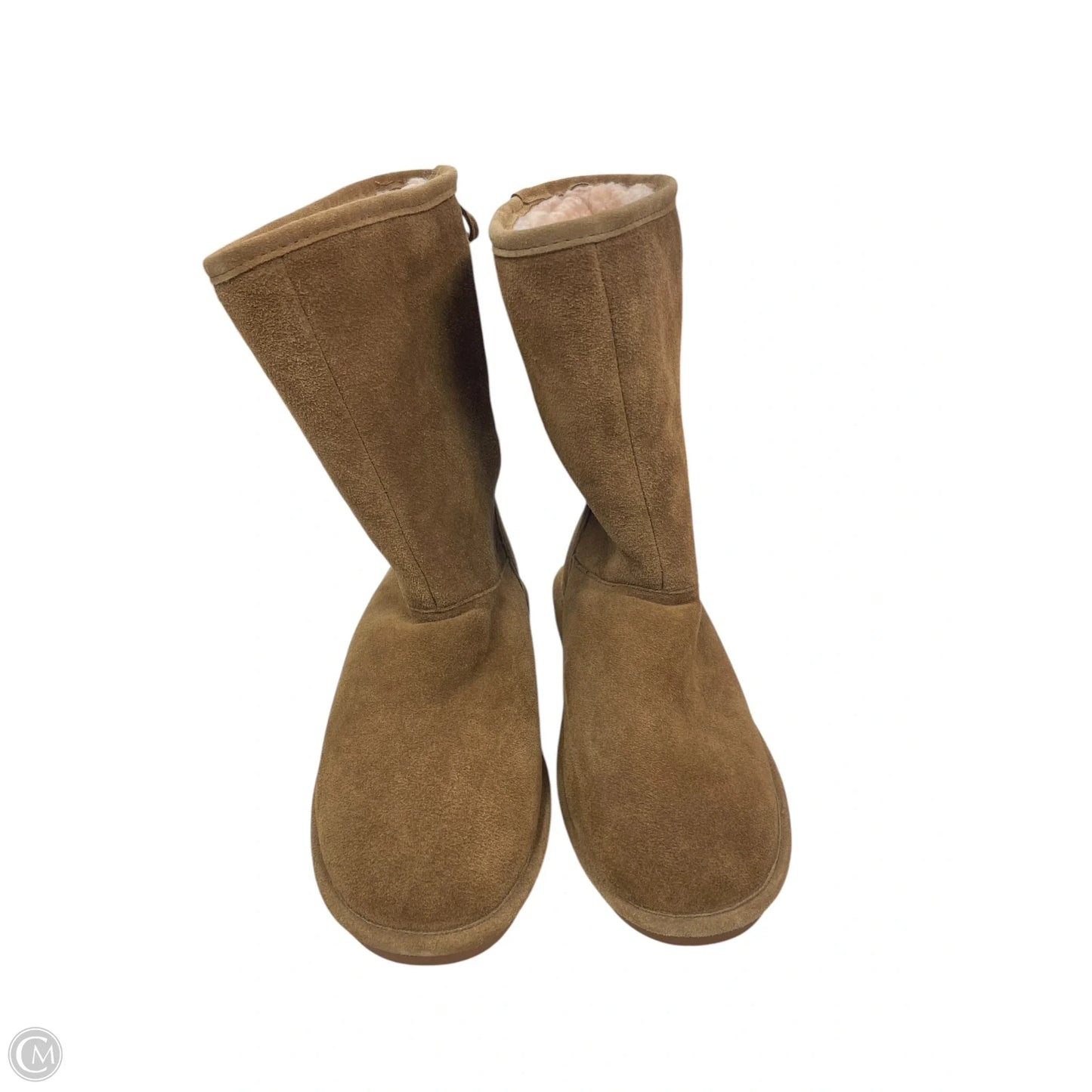 Boots Mid-calf Flats By Bearpaw In Brown, Size: 11