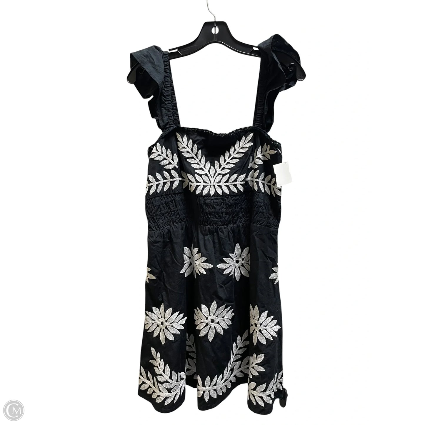 Dress Casual Short By Anthropologie In Black, Size: L