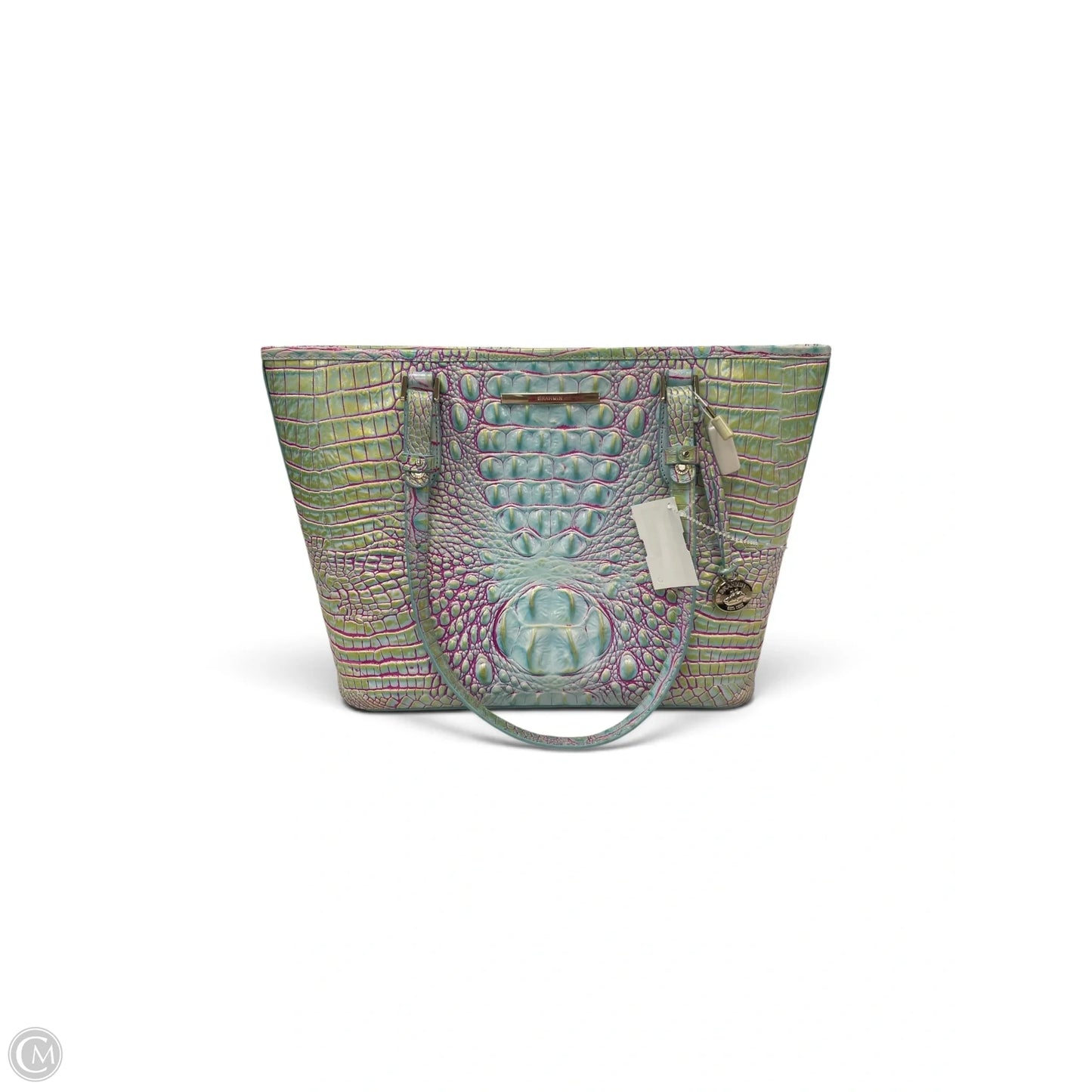 Handbag Designer By Brahmin, Size: Medium