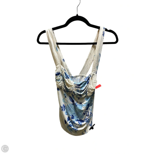 Top Sleeveless By Free People In Blue, Size: L