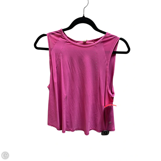 Athletic Tank Top By Lululemon In Pink, Size: 8