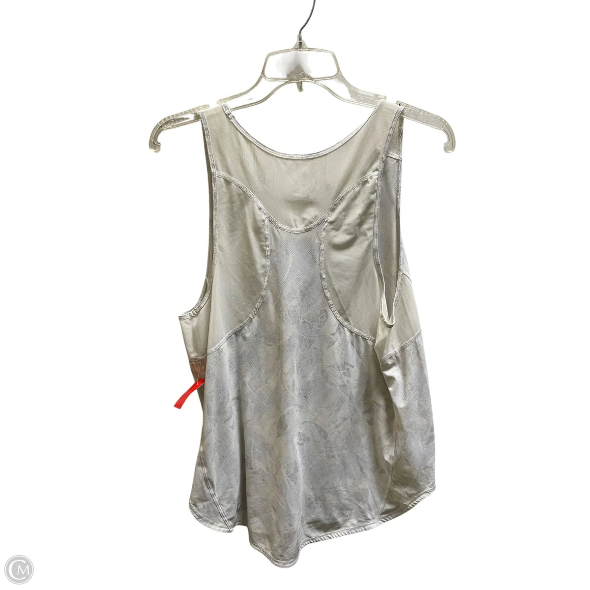 Athletic Tank Top By Lululemon In White, Size: M