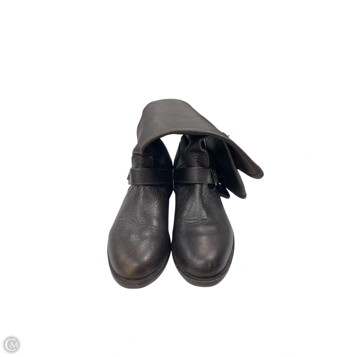 Boots Mid-calf Flats By Ariat In Brown, Size: 6.5