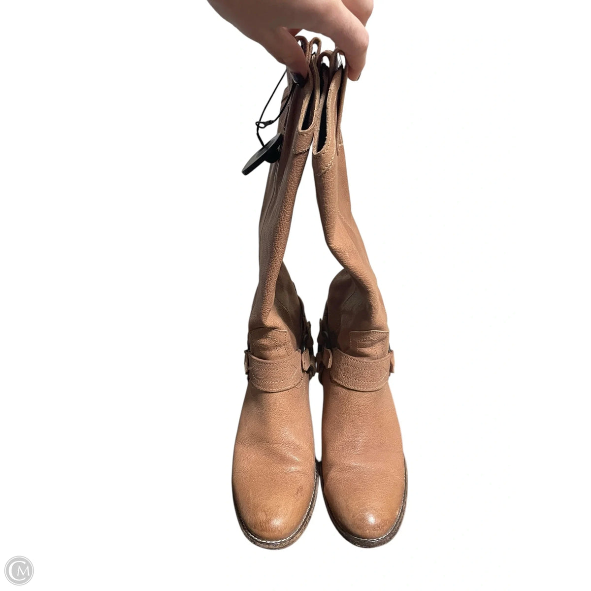 Boots Designer By Frye In Brown, Size: 8
