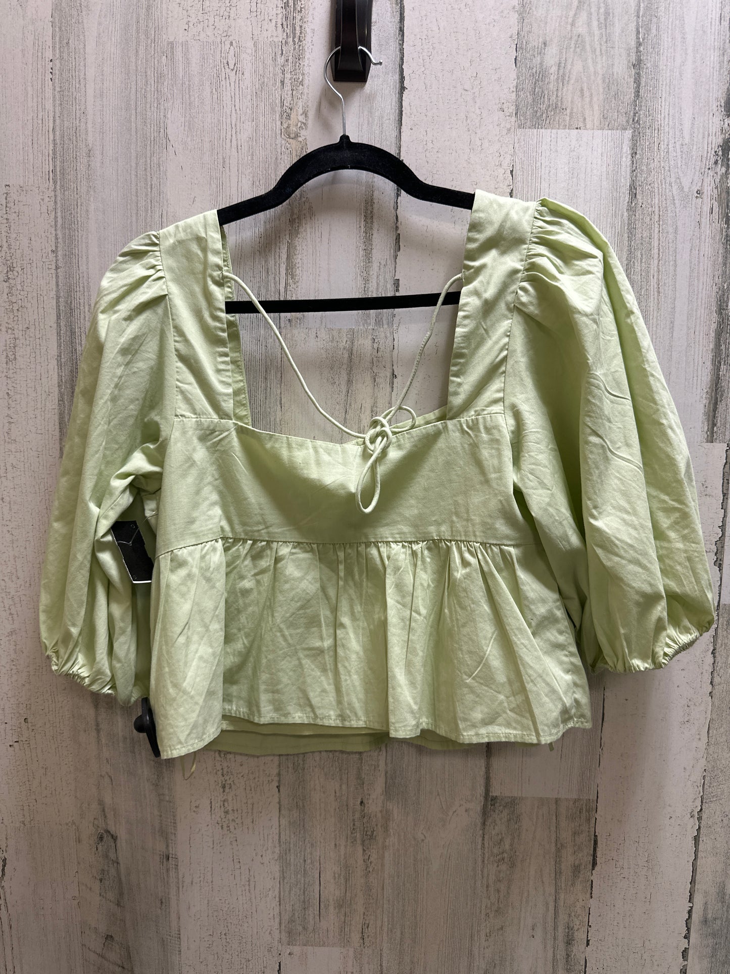 Green Top Short Sleeve Abercrombie And Fitch, Size S