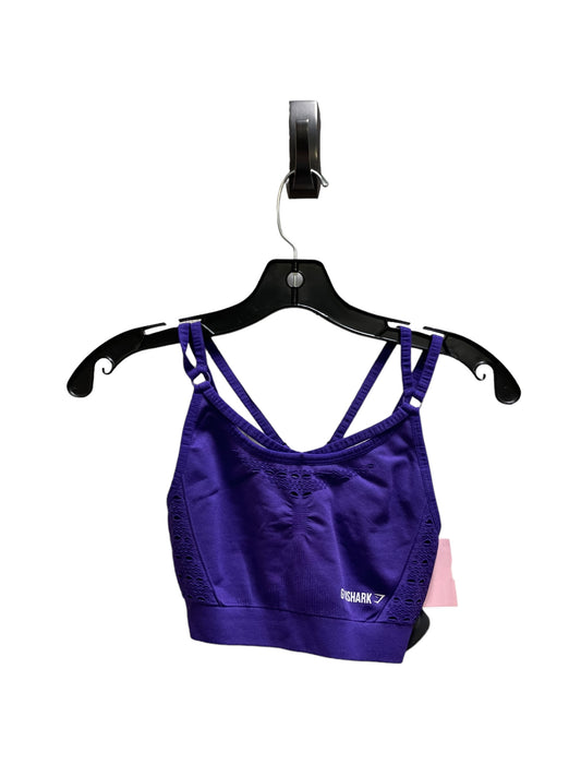 Athletic Bra By Gym Shark In Purple, Size: Xs