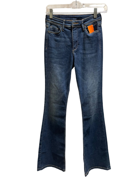 Jeans Flared By Clothes Mentor In Blue Denim, Size: 2