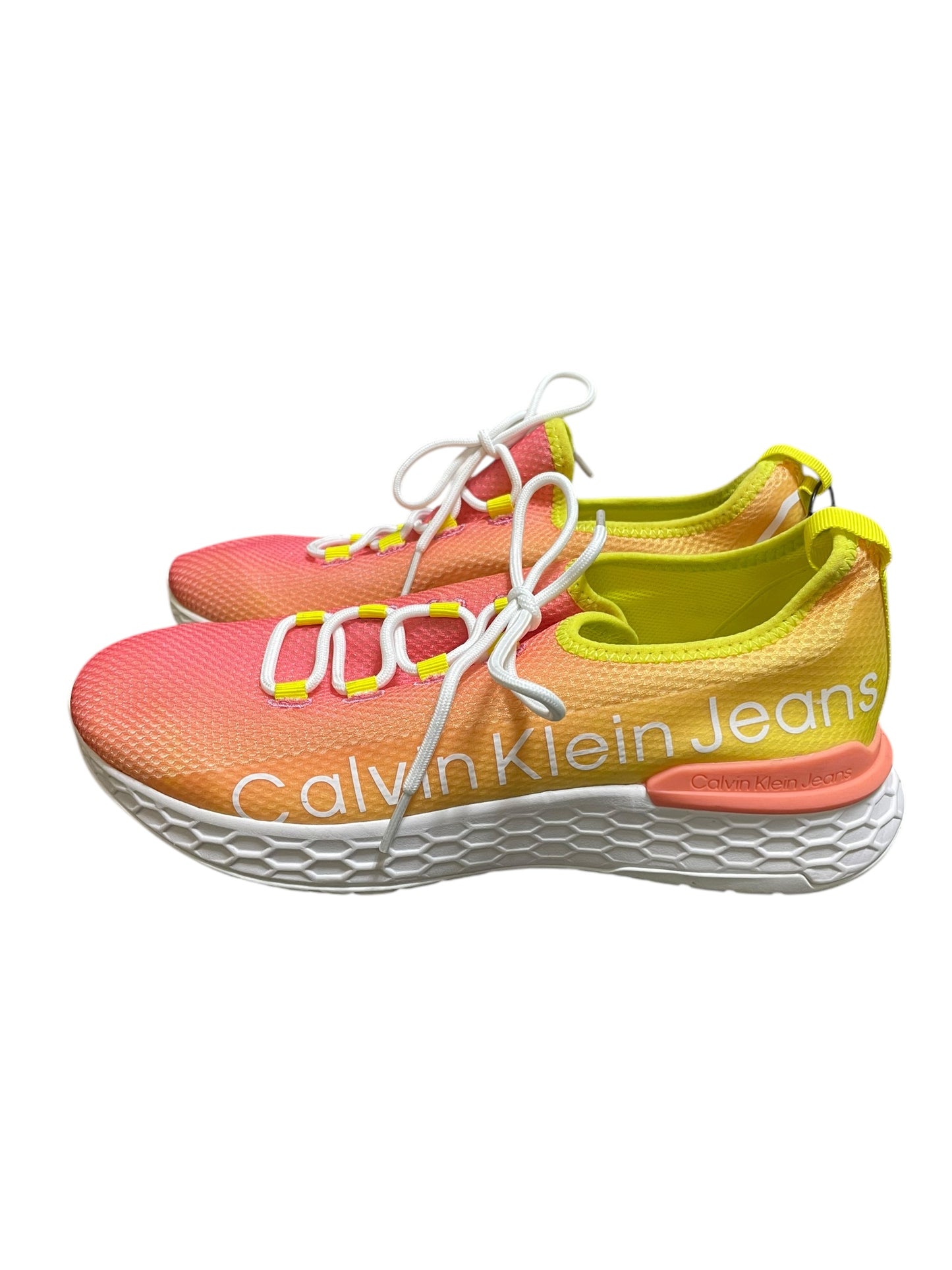 Shoes Athletic By Calvin Klein In Pink, Size: 10