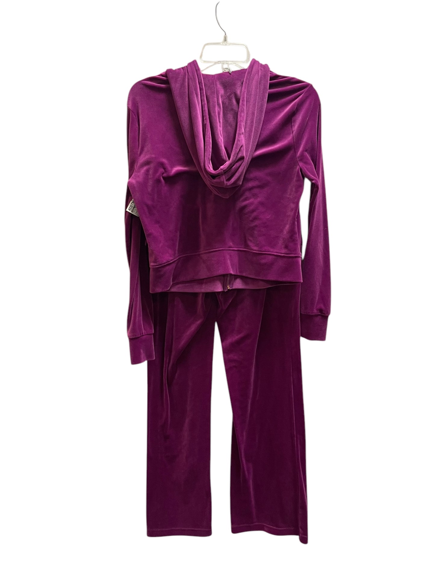 Pants Set 2pc By Juicy Couture In Purple, Size: S