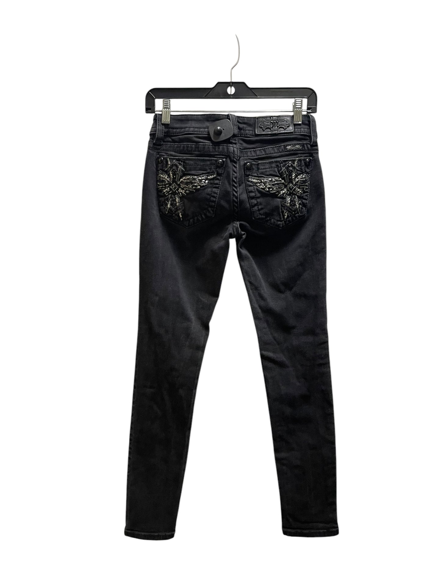 Jeans Skinny By Miss Me In Black, Size: 2