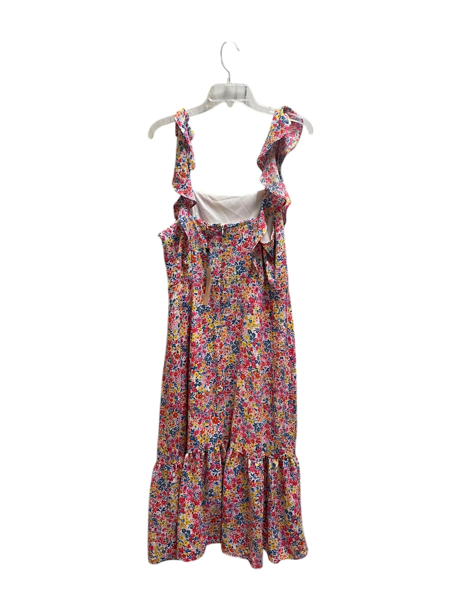 Dress Casual Maxi By Bcbgeneration In Multi-colored, Size: L