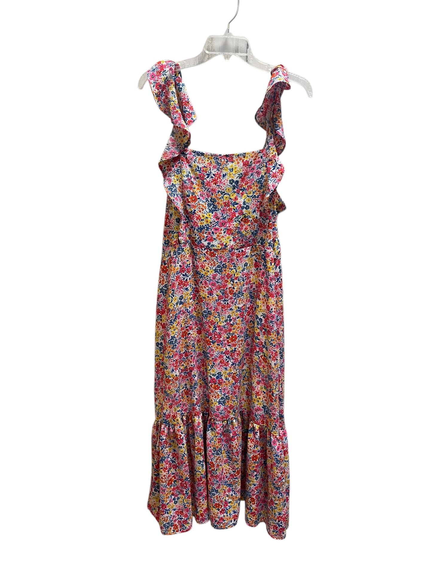 Dress Casual Maxi By Bcbgeneration In Multi-colored, Size: L