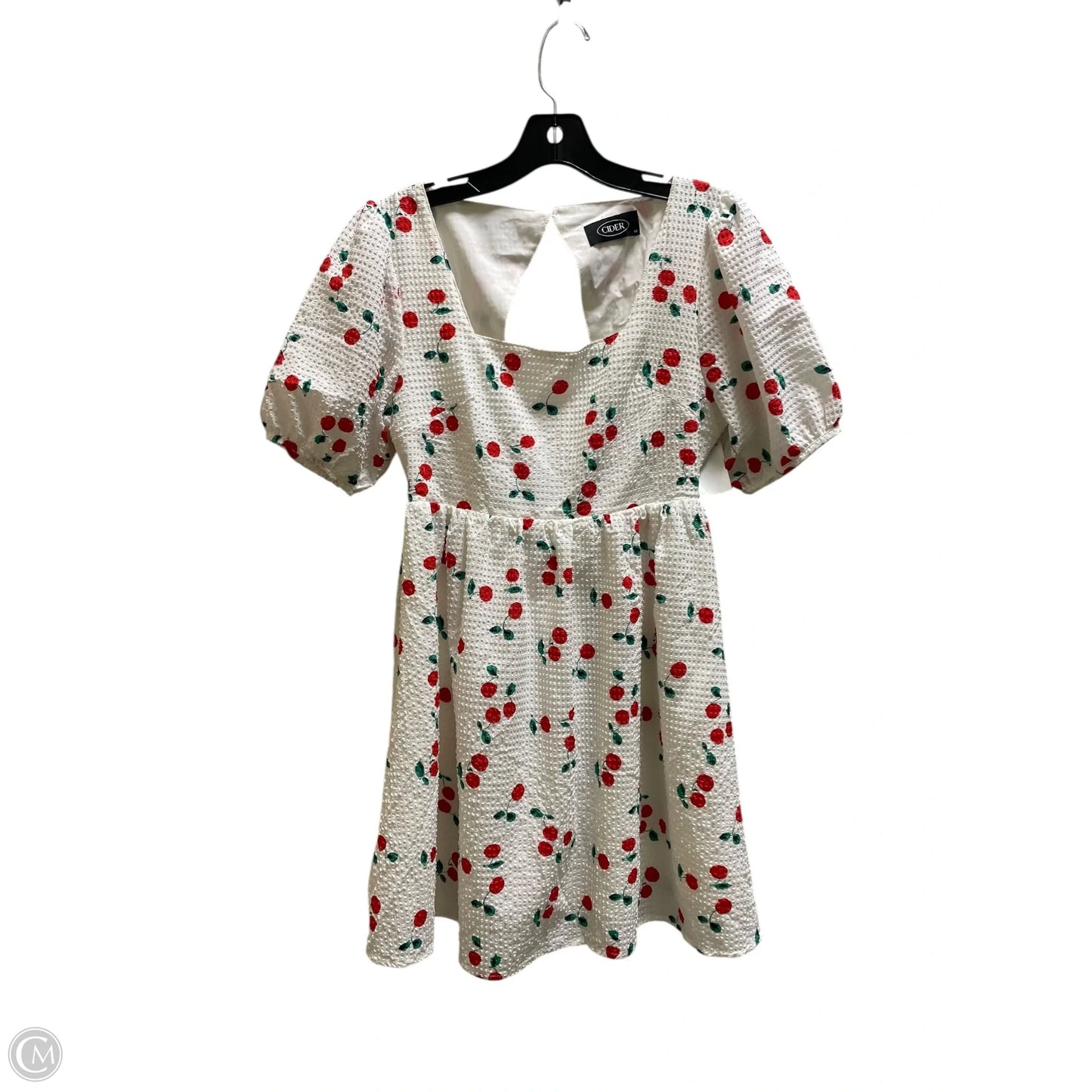 Dress Casual Midi By Clothes Mentor In White, Size: M